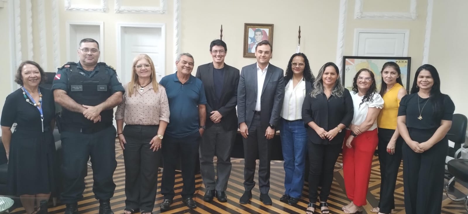 Conselheiros do Coned presentes na reunião de terça (19)