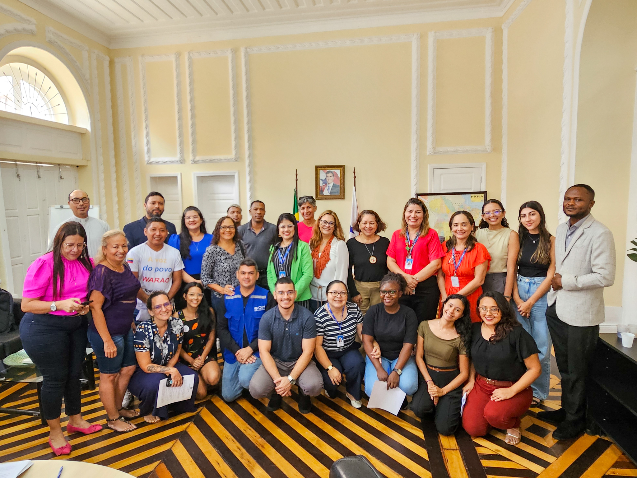 Participante da reunião com sociedade civil para 2ª Comigrar