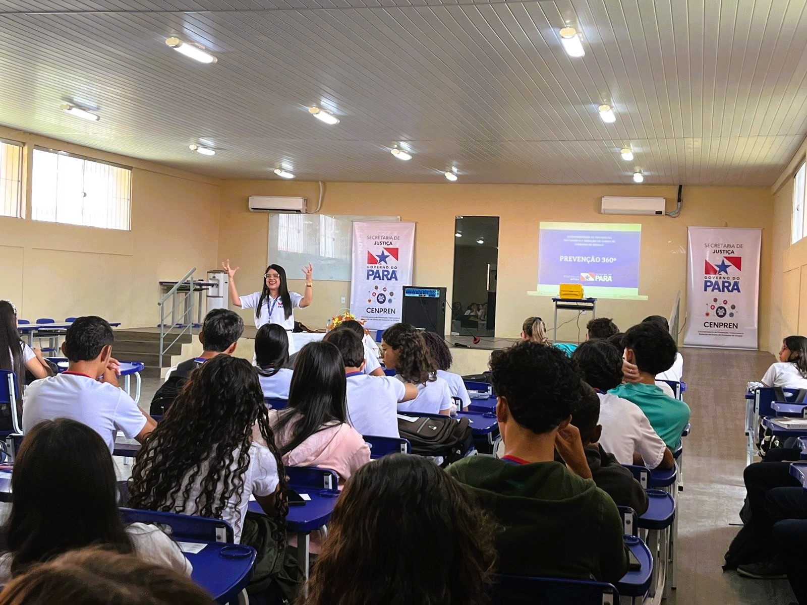 Palestra para alunos da rede pública em Oriximiná