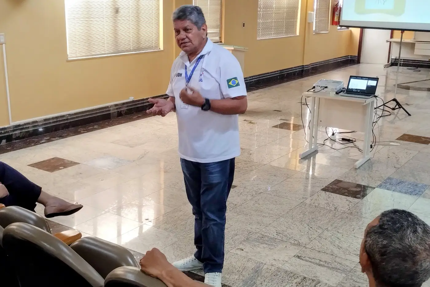 Ulisses Lima, técnico da Cenpren