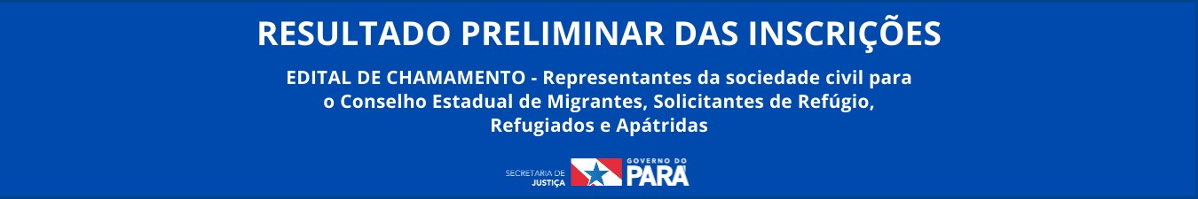 Resultado parcial edital nº01 Cemig/Seju