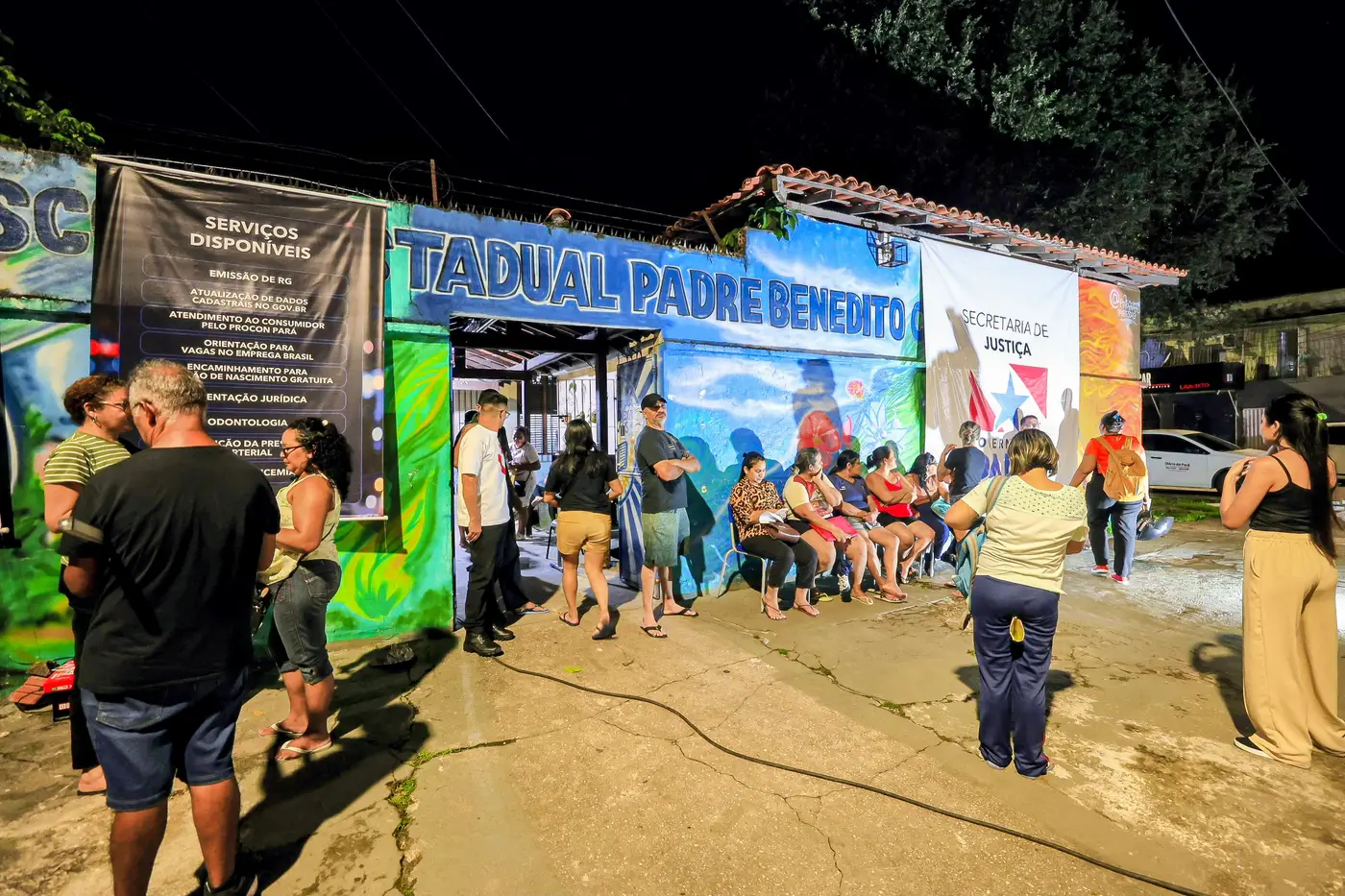 A segunda edição do Plantão Cidadão ocorreu no bairro do Jurunas, em Belém