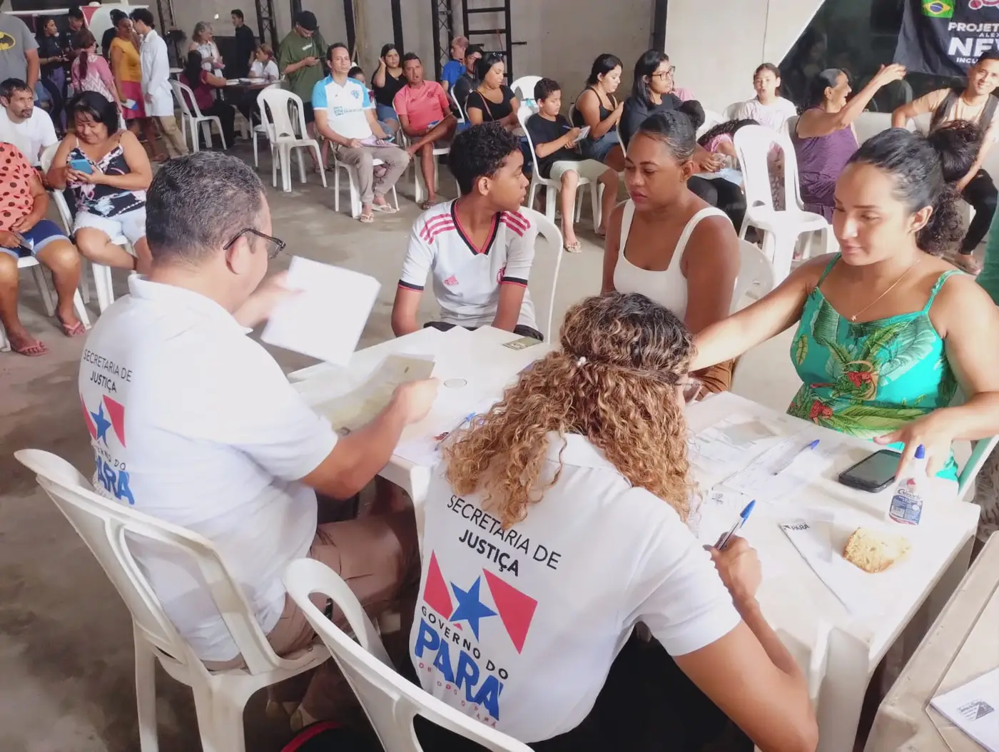 Ação social no Guamá