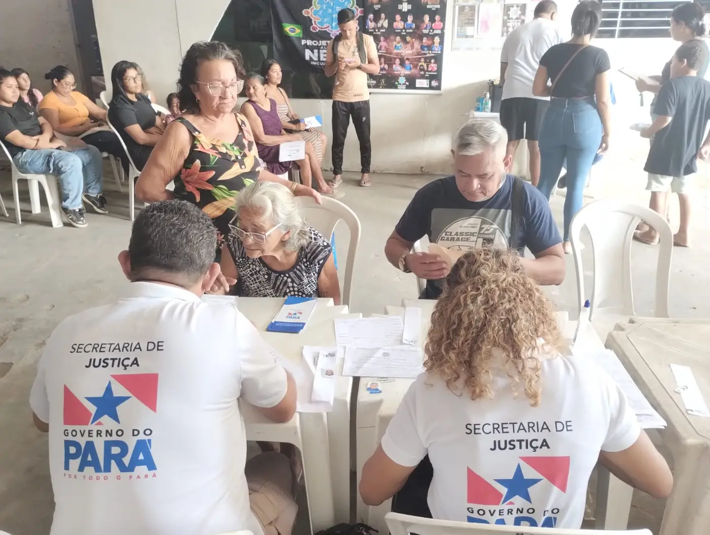 Ação social no Guamá