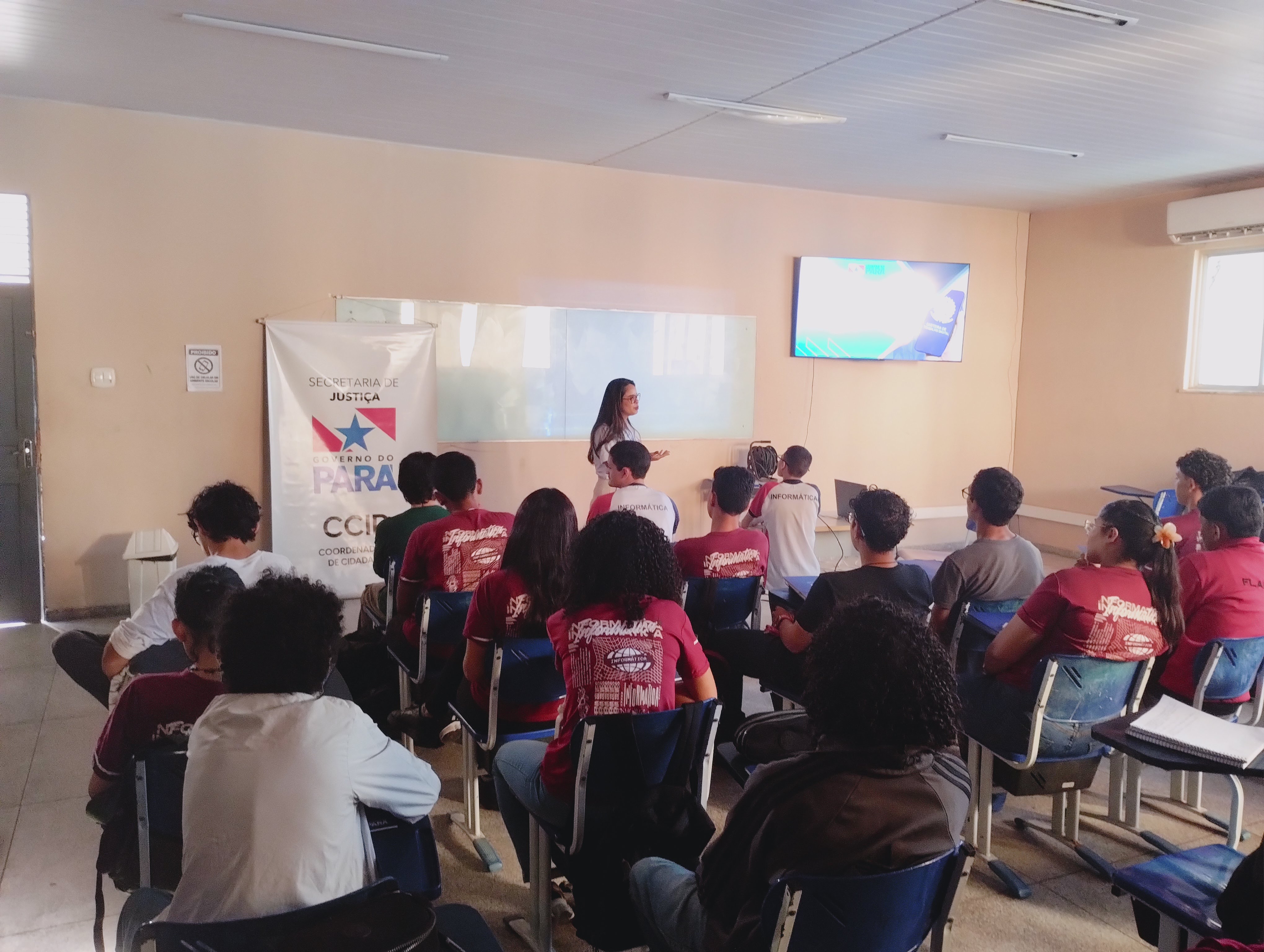Projeto Start Cidadania na escola Vilhena Alves