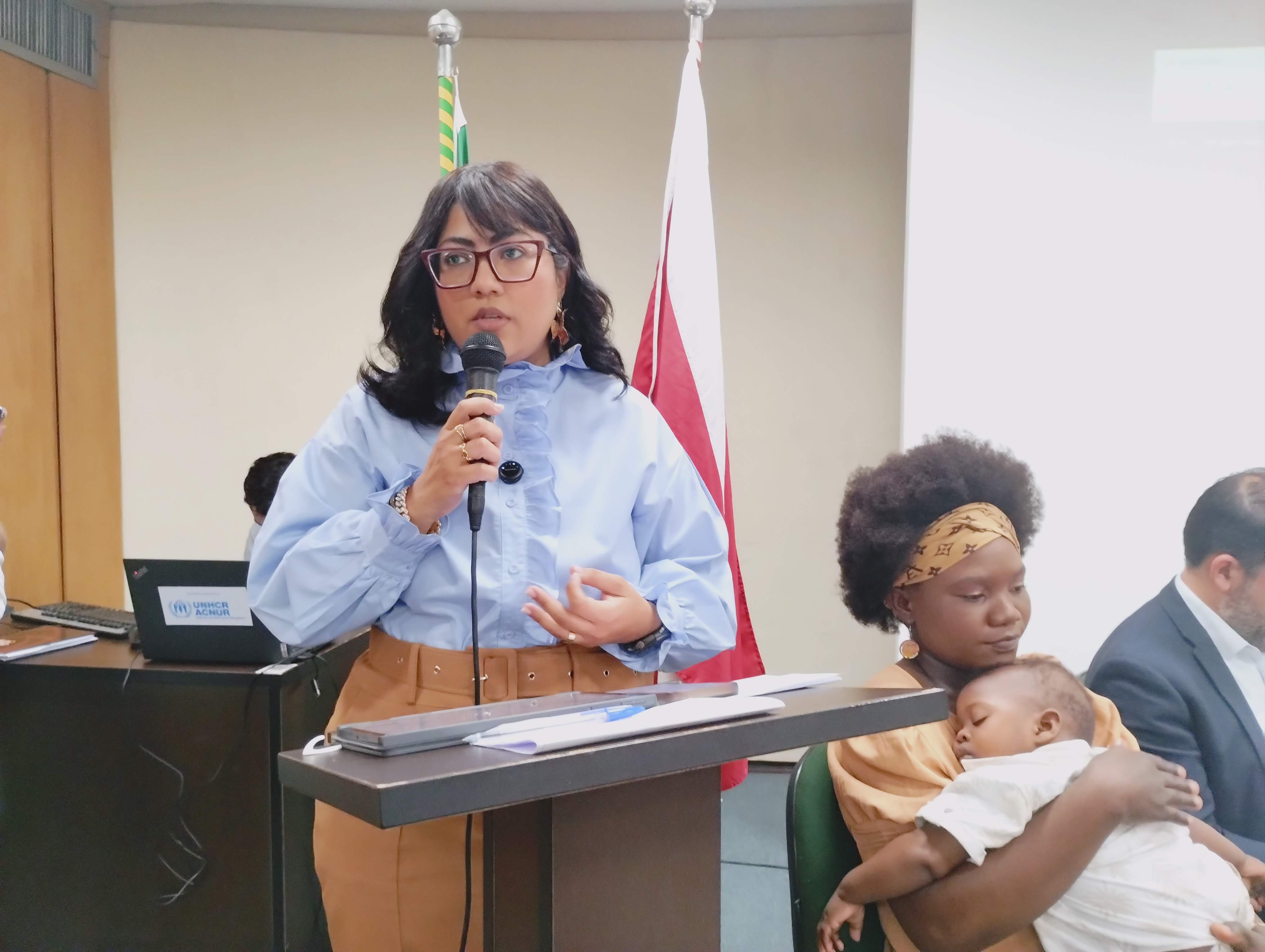 Secretária de Justiça, Natália Matos
