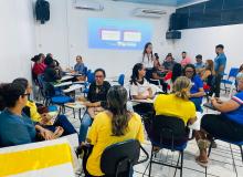 Oficina de capacitação à rede de assistência social em Oriximiná