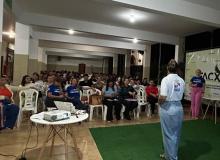 Palestra pelo direitos da mulher em Altamira